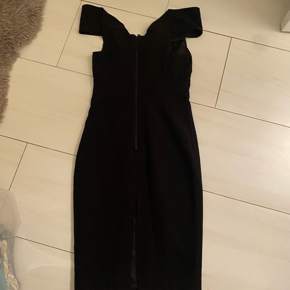 Bardot black ruffle dress 6/S - Picture 7 of 7